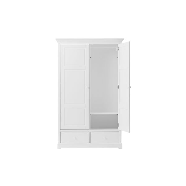 Seaside Wardrobe with 2 Doors, Oliver Furniture