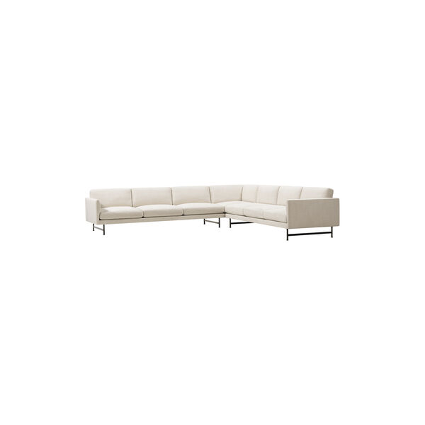 562C Calmo Elements Sofa, Ecriture 0210/svart steel, Fredericia Furniture