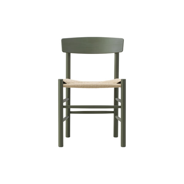 J39 Mogensen stol, khaki green/natural J39 Mogensen stol, khaki green/natural, Fredericia Furniture