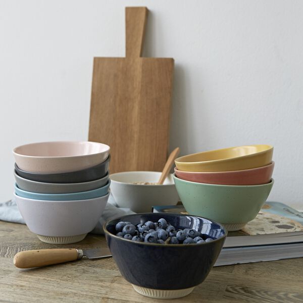 Colorit skål Ø 14 cm, rose, Knabstrup Keramik