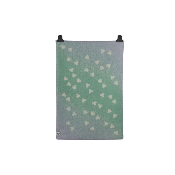 MELVIN Baby Size Throw, turquoise/lavender MELVIN Baby Size Throw, turquoise/lavender, Røros Tweed