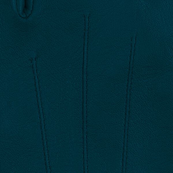 Carla läderhandske, teal, Kessler