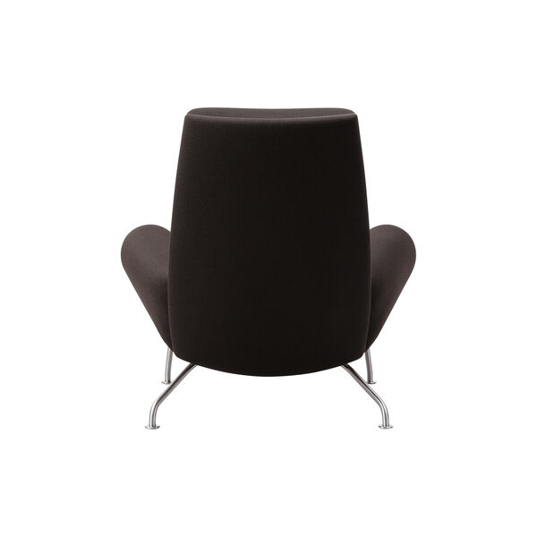 Wegner Queen Chair |  Dark Brown | F&aring;t&ouml;lj + Qttoman, Fredericia Furniture