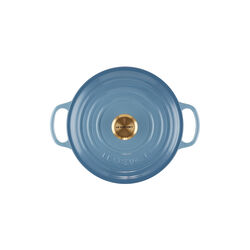 Signature rund gryta &Oslash; 20 cm, chambray, Le Creuset