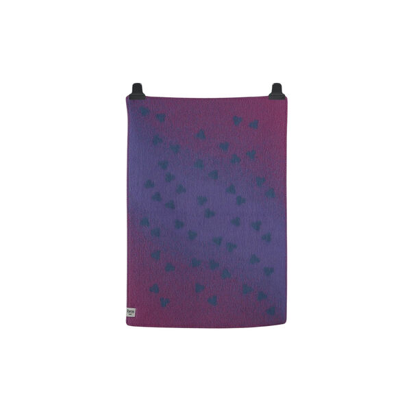 MELVIN Baby Size Throw, purple/pink MELVIN Baby Size Throw, purple/pink, Røros Tweed