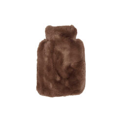 Kaninp&auml;ls varmvattensflaska, chocolate, NATURES Collection