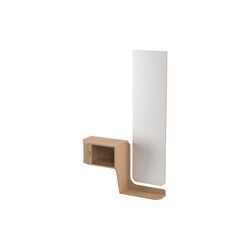 BPS127 Hallway Mirror & Wall Unit , oljad ek, Bernh. Pedersen & Søn