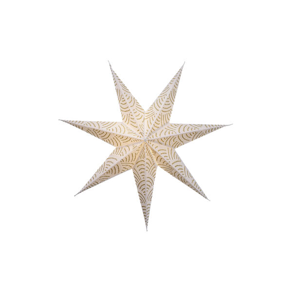 Jupiter Paper Star, gold, Bungalow Denmark
