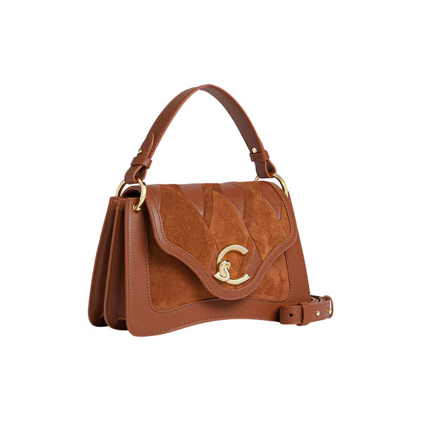 Coccinelle C-Me N.Geo.Pat, cognac/cognac, Coccinelle