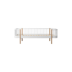 Wood Original Day Bed 90x200 cm, white/oak, Oliver Furniture