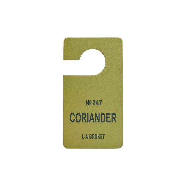 No. 247 Fragrance Tag, coriander No. 247 Fragrance Tag, coriander, L:a Bruket