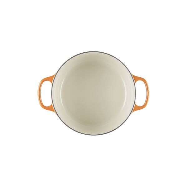 Rund gjutj&auml;rn Jubileumsgryta &Oslash; 24 cm, flamme dor&eacute;e, Le Creuset