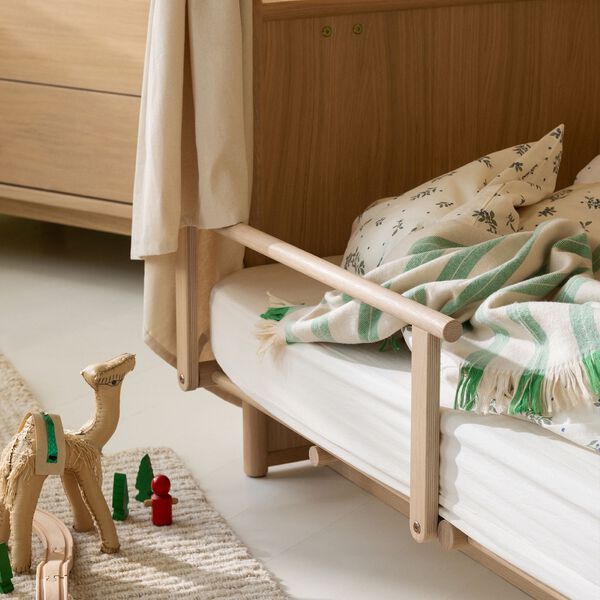 Camp Novel | Oak | Bed Guard | 2 pcs., Oliver Furniture