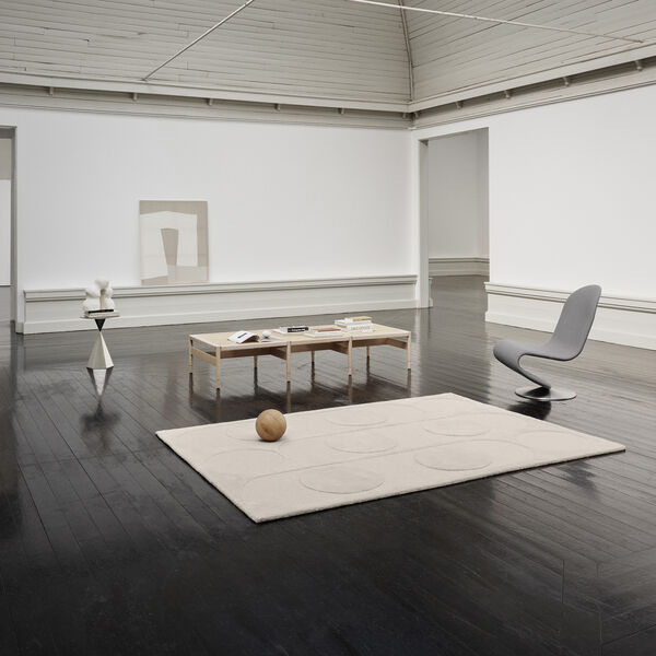 Orb Alliance golvmatta, chalk, Linie Design