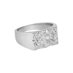 Signet ring, silver, Pure by Nat