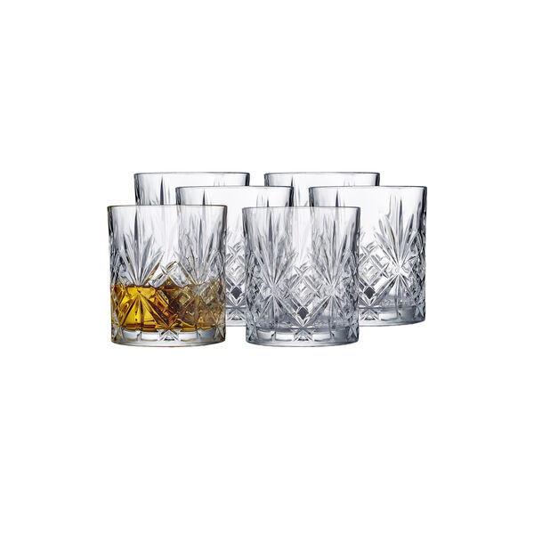 Melodia whiskyglas 6 st. Melodia whiskyglas 6 st., Lyngby Glas