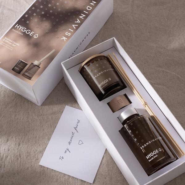 HYGGE Scented Candle & Diffuser Giftset, Skandinavisk