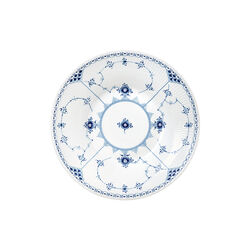 Blue Fluted Half Lace djup tallrik, &Oslash; 24 cm, Royal Copenhagen
