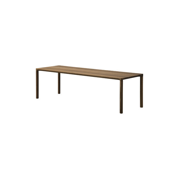 6715 Piloti Wood Coffee Table, oiled smoked oak, Fredericia Furniture