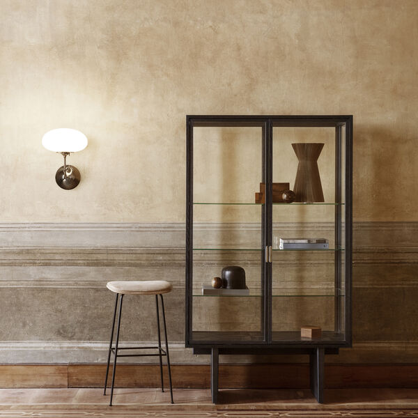 Stemlite Wall Lamp, black chrome, GUBI