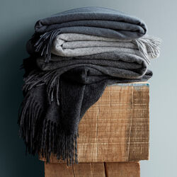 Classic pl&auml;d, dark blue, ELVANG