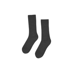 Merino Wool Blend Sock, lava grey, Colorful Standard