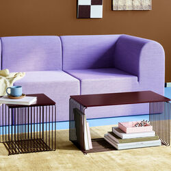 Panton Wire Extended Toppanel, 07 black red, Montana Furniture