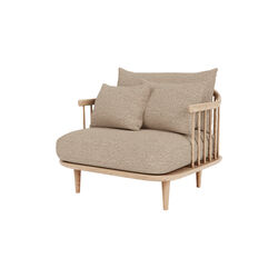 Fly SC1 Lounge Chair, Karakorum 003/oiled oak Fly SC1 Lounge Chair, Karakorum 003/oiled oak, &Tradition