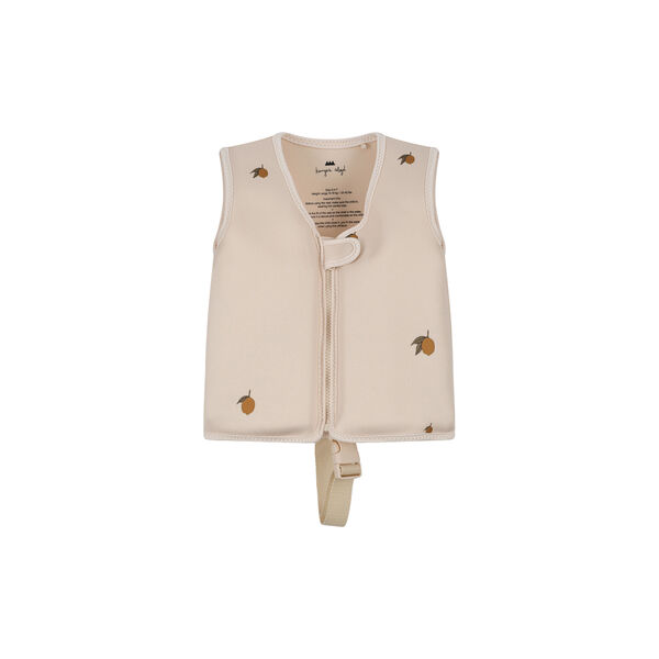 Neopren flytväst, citron Neopren flytväst, citron, Konges Sløjd