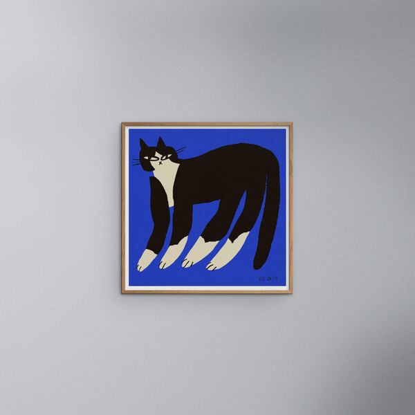 Cat in Blue, THE POSTER CLUB