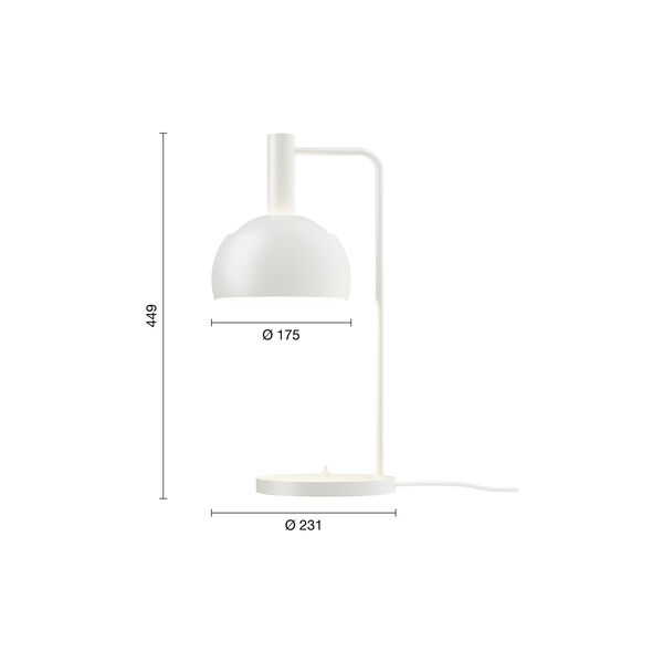 FJ Elements Table Lamp, white, Louis Poulsen