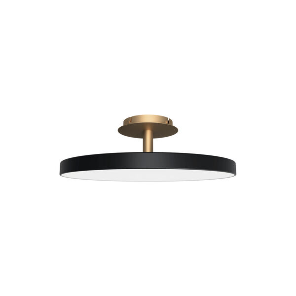 Asteria Up Ceiling Lamp, black, UMAGE