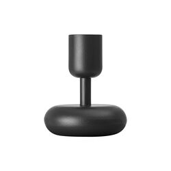 Nappula ljusstake, m&ouml;rk gr&aring;, Iittala