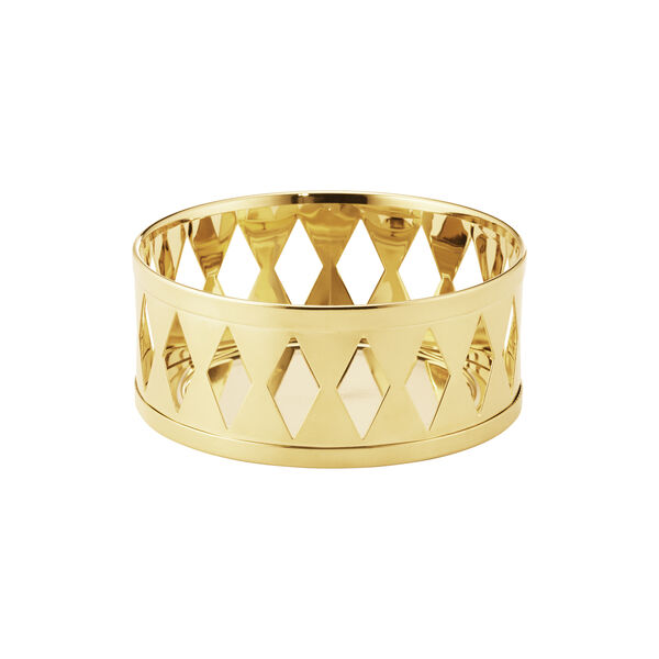 2026 Ljusstake till blockljus, gold, Georg Jensen