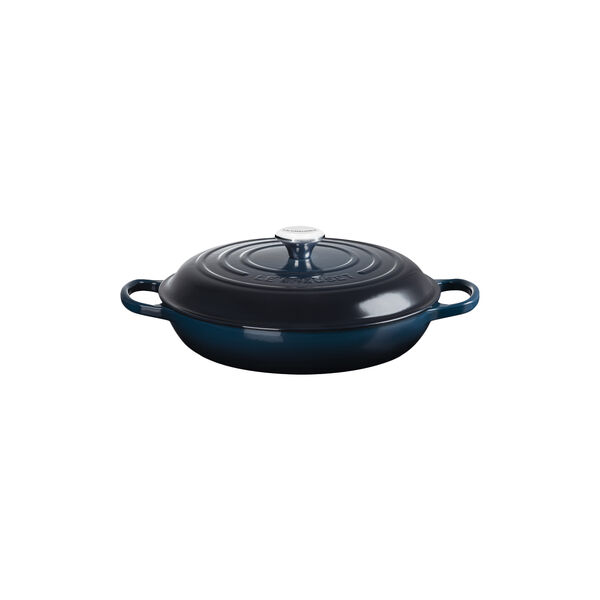 Signature gjutj&auml;rn buff&eacute;tgryta 30 cm, nuit, Le Creuset