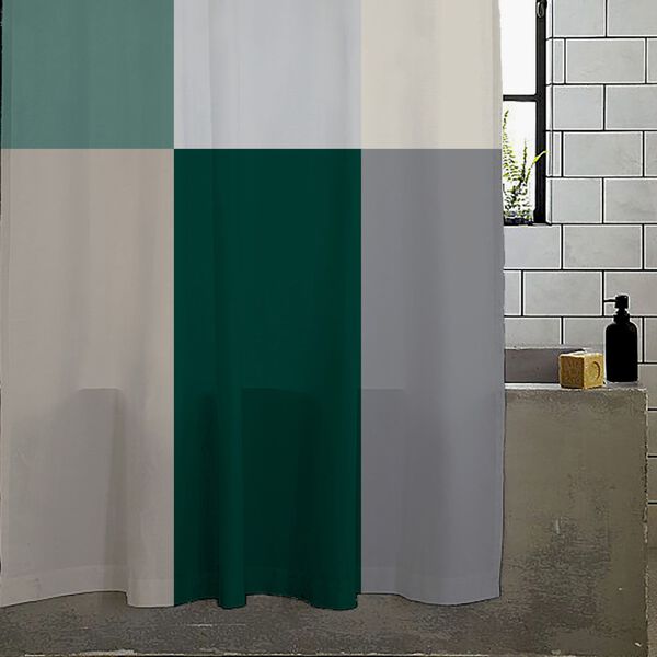Fusion duschdraperi, sea green, S&ouml;dahl
