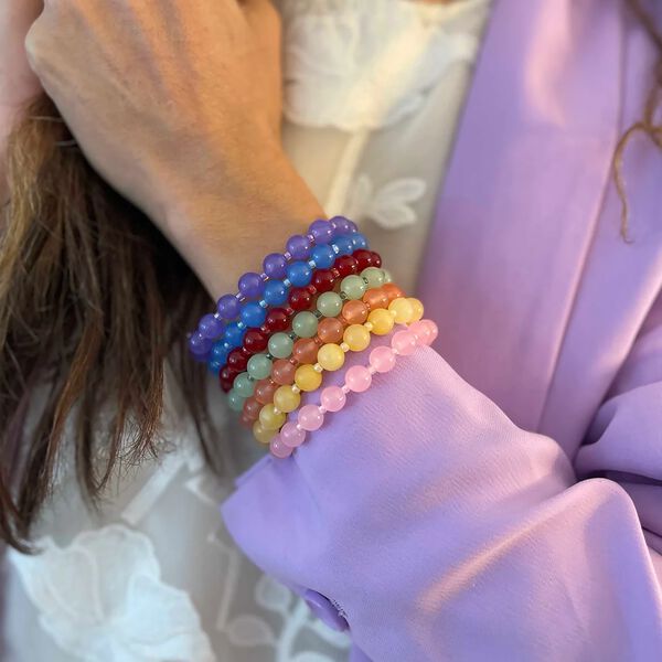 Jasmine small bracelet, green, Nuni Copenhagen