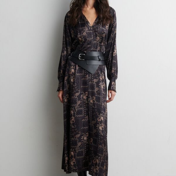 Paisley Dress, black, Second Female