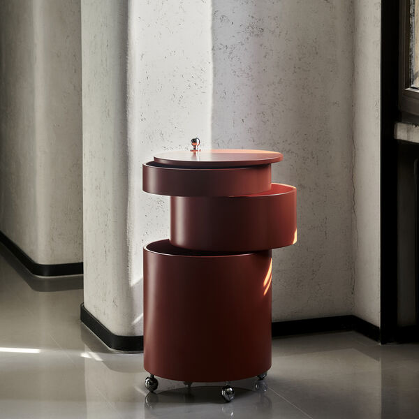 Barboy Side Table, orange, Verpan