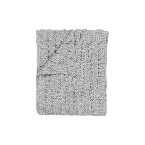 Hollie Throw, frost grey, Aiayu