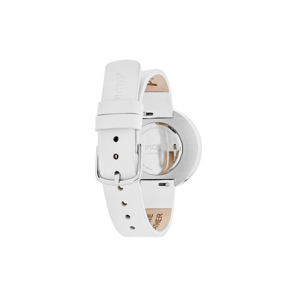 PICTO armbandsur, white/steel/white, PICTO