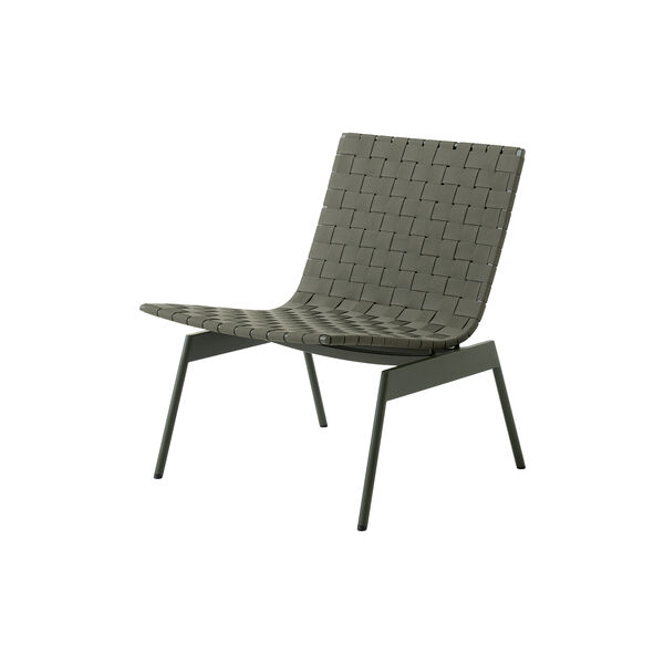 Ville AV44 Outdoor Lounge Stool, bronze green, &Tradition