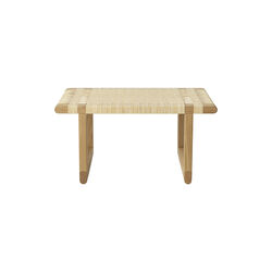 BM0488S Table Bench, oiled oak/rattan, Carl Hansen & Søn