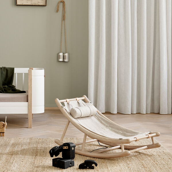 Wood Toddler Rocker, oak/nature Wood Toddler Rocker, oak/nature, Oliver Furniture