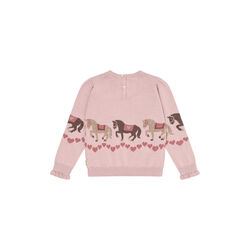 HCPani Horse Pullover, adobe rose, Hust & Claire