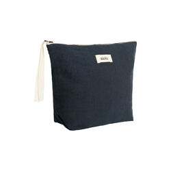 Pouch Linen, navy, Aiayu