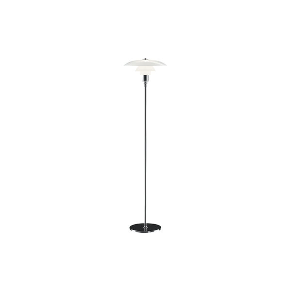 PH 3½-2½ golvlampa, krom PH 3½-2½ golvlampa, krom, Louis Poulsen