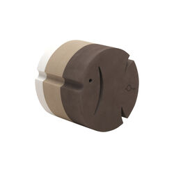 Fisk M, sand grey, bObles