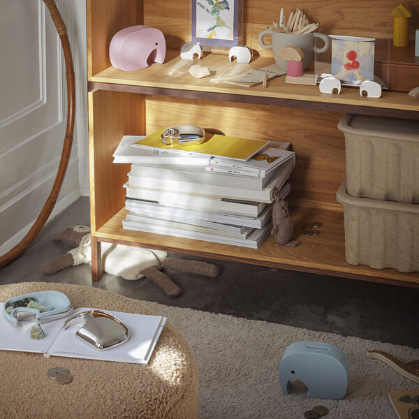 Elephant ask, blue, Georg Jensen