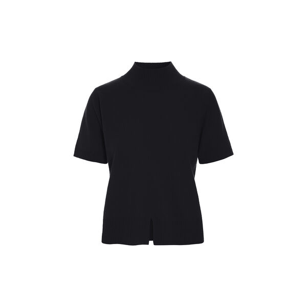 Kumo cashmere kort&auml;rm blus, black, BITTE KAI RAND